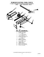 Preview for 8 page of KitchenAid KSSC42FJB00 Parts List