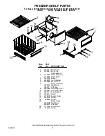 Preview for 11 page of KitchenAid KSSC42FJB00 Parts List