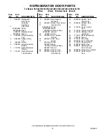 Preview for 14 page of KitchenAid KSSC42FJB00 Parts List