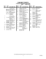 Preview for 2 page of KitchenAid KSSC42FKB02 Parts List