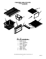 Preview for 4 page of KitchenAid KSSC42FMS00 Parts List