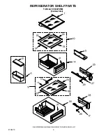 Preview for 9 page of KitchenAid KSSC42FMS00 Parts List