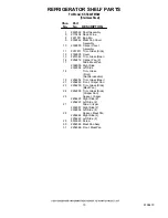 Preview for 10 page of KitchenAid KSSC42FMS00 Parts List