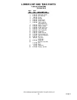 Preview for 20 page of KitchenAid KSSC42FMS00 Parts List