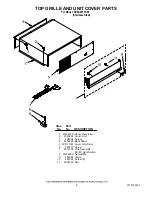 Preview for 8 page of KitchenAid KSSC42FTS00 Parts List