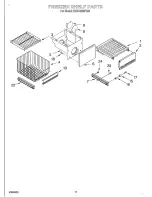 Предварительный просмотр 15 страницы KitchenAid KSSC42MFS05 Parts List