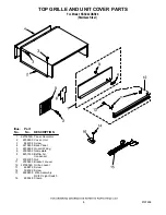 Предварительный просмотр 8 страницы KitchenAid KSSC42QKS00 Parts List