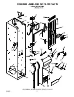 Предварительный просмотр 11 страницы KitchenAid KSSC42QKS00 Parts List