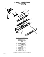 Предварительный просмотр 7 страницы KitchenAid KSSC42QKS02 Parts List