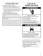 Preview for 23 page of KitchenAid KSSC42QMS02 Use & Care Manual