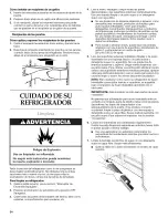 Preview for 34 page of KitchenAid KSSC42QMS02 Use & Care Manual