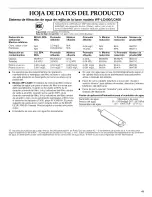 Preview for 41 page of KitchenAid KSSC42QMS02 Use & Care Manual