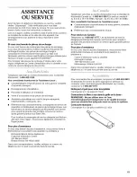 Preview for 61 page of KitchenAid KSSC42QMS02 Use & Care Manual