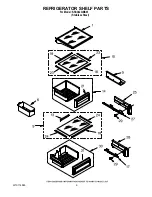 Предварительный просмотр 9 страницы KitchenAid KSSC42QMS03 Parts List