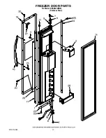 Предварительный просмотр 17 страницы KitchenAid KSSC42QMS03 Parts List