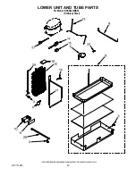 Предварительный просмотр 23 страницы KitchenAid KSSC42QMS03 Parts List