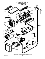 Предварительный просмотр 25 страницы KitchenAid KSSC42QMS03 Parts List