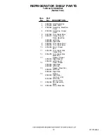 Preview for 10 page of KitchenAid KSSC42QTS00 Parts List