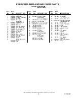 Предварительный просмотр 12 страницы KitchenAid KSSC42QVS00 Parts List