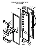 Предварительный просмотр 15 страницы KitchenAid KSSC42QVS00 Parts List