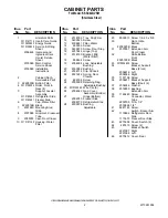 Предварительный просмотр 2 страницы KitchenAid KSSC42QVS01 Parts List