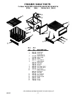 Предварительный просмотр 11 страницы KitchenAid KSSC48FJB00 Parts List