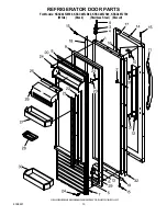 Предварительный просмотр 13 страницы KitchenAid KSSC48FJB00 Parts List