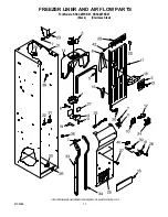 Предварительный просмотр 11 страницы KitchenAid KSSC48FKB01 Parts List