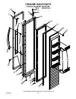 Предварительный просмотр 15 страницы KitchenAid KSSC48FKB01 Parts List