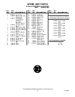 Предварительный просмотр 18 страницы KitchenAid KSSC48FKB01 Parts List