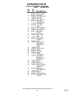 Предварительный просмотр 22 страницы KitchenAid KSSC48FKB01 Parts List