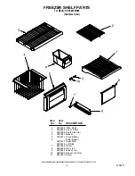 Предварительный просмотр 4 страницы KitchenAid KSSC48FMS00 Parts List