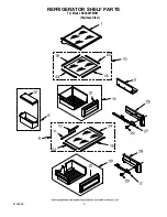 Предварительный просмотр 9 страницы KitchenAid KSSC48FMS01 Parts List