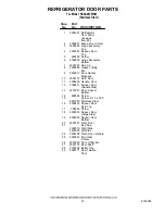 Предварительный просмотр 14 страницы KitchenAid KSSC48FMS01 Parts List