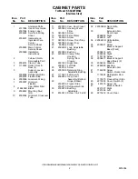 Предварительный просмотр 2 страницы KitchenAid KSSC48FMS02 Parts List