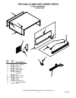 Предварительный просмотр 8 страницы KitchenAid KSSC48QKS00 Parts List