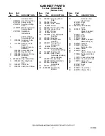 Предварительный просмотр 2 страницы KitchenAid KSSC48QKS01 Parts List