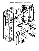 Предварительный просмотр 11 страницы KitchenAid KSSC48QMS01 Parts List