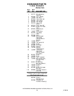 Предварительный просмотр 26 страницы KitchenAid KSSC48QMS01 Parts List