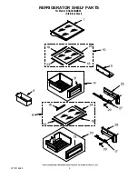 Предварительный просмотр 9 страницы KitchenAid KSSC48QMS03 Parts List