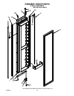 Предварительный просмотр 15 страницы KitchenAid KSSO36FMX00 Parts List