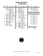 Предварительный просмотр 18 страницы KitchenAid KSSO36FMX00 Parts List