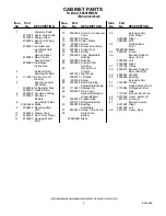 Предварительный просмотр 2 страницы KitchenAid KSSO36FMX02 Parts List