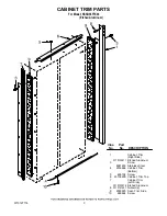 Preview for 3 page of KitchenAid KSSO36FTX00 Parts List