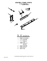 Preview for 7 page of KitchenAid KSSO36FTX00 Parts List