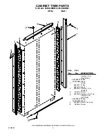 Предварительный просмотр 3 страницы KitchenAid KSSO36QMB00 Parts List