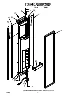 Предварительный просмотр 17 страницы KitchenAid KSSO36QMB00 Parts List