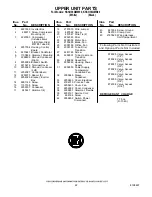 Предварительный просмотр 22 страницы KitchenAid KSSO36QMB00 Parts List