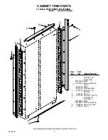 Предварительный просмотр 3 страницы KitchenAid KSSO36QMB02 Parts List