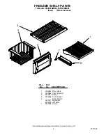 Предварительный просмотр 4 страницы KitchenAid KSSO36QMB02 Parts List